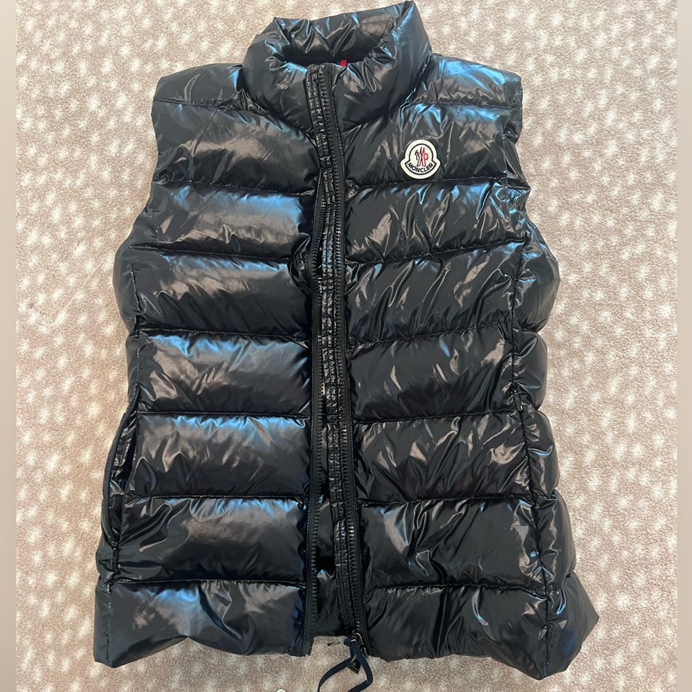 Black Womens Moncler like Vest